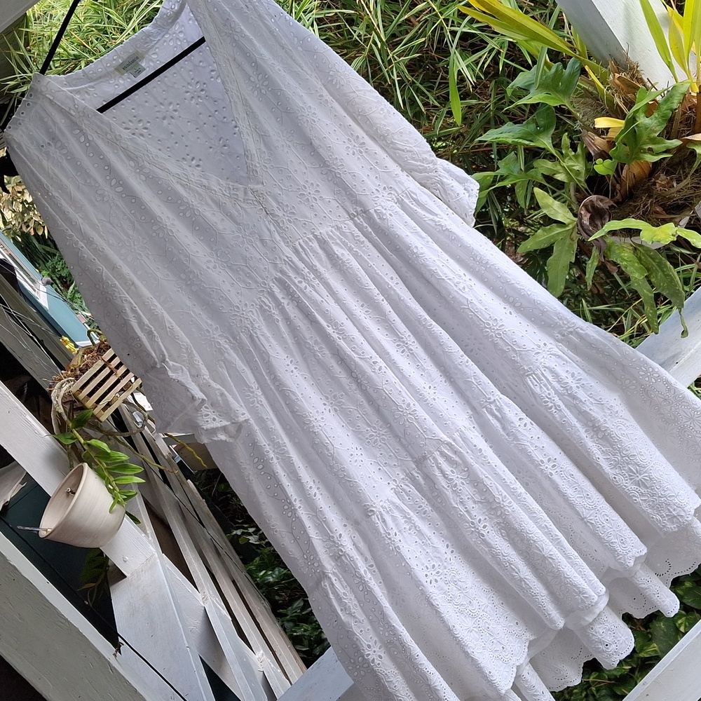 Sundance eyelet dress
